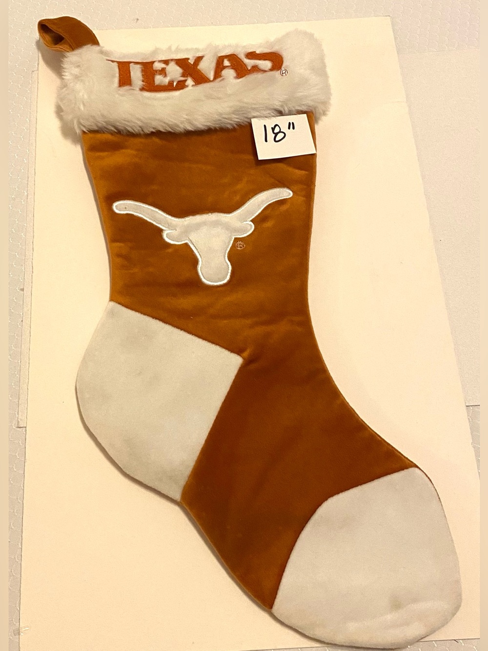 University of Texas Longhorns Holiday Stocking.